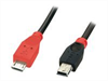 LINDY USB 2.0 cable Type Micro-B / Mini-B OTG,