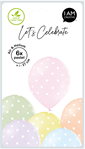 I AM CREA Ballons kleine Punkte 27cm