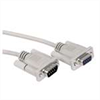 ROLINE Serial Cable, RS232-RS232 M-W, 10m, grey