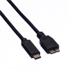ROLINE USB-C-Micro B, Datenkabel