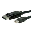 ROLINE Video Cable, DP 1.1, DP-MiniDP M-M, 1m,