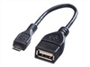 VALUE USB Kbl A-MicroB BU/ST OTG 0.15m