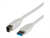 VALUE USB Cable, USB 3.0, USB/A-USB/B M-M, 1.8m,