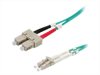 ROLINE Fiber Optic Cable, OM3, LC-SC, 10m,