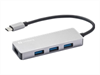 SANDBERG USB-C Hub, 1xUSB3.0+3x2.0, SAVER