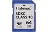 INTENSO SDXC Card Class 10 64GB