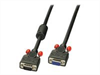 LINDY Video Cable, HD15, VGA-VGA M-F, 0.5m, black