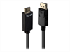 LINDY Video Cable, DP 1.2, DP-HDMI M-M, 0.5m,