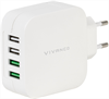 VIVANCO USB Ladegerät mit Smart-IC