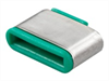 LINDY USB Type C Port Blockers Pack of 10 Green