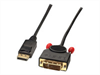 LINDY Video Cable, DP 1.1, DP-DVI M-M, 2m, black