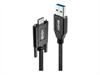 LINDY USB Cable, USB 3.1, USB/A-USB/C, M-M, 1m,
