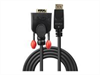 LINDY Video Cable, DP-VGA M-M, 3m, black,