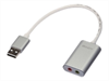 LINDY USB Type A Audio Converter, USB/A-3.5mm