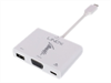 LINDY USB 3.1 Type C to VGA/ USB Typ A /
