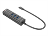 LINDY USB 3.1 Hub & Gigabit Ethernet Adapter USB