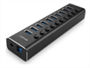 LINDY 10 Port USB 3.0 Hub, with On/Off Switches