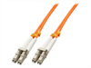 LINDY Fiber Optic Cable, OM2, LC-LC , 5m , orange