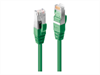 LINDY 0.3m Cat.6A, S/FTP, LSZH, Cable, Green