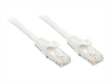 LINDY Basic Cat.6 U/UTP Cable, white, 1m