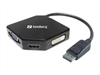 SANDBERG Adapter 3in1, DP-HDMI+DVI+VGA