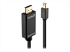 LINDY Video Cable, MiniDP-HDMI M-M, 5m, black,