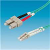 ROLINE Fiber Optic Cable, OM3, LC-SC, 1m,