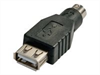 LINDY Adapter USB-Mouse to PS/2-Port USB A F an