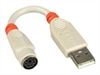 LINDY KVM Adaptor PS/2 F/USB A Male KVM USB