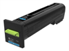 LEXMARK Toner Extra High Yield Corporate Cyan for