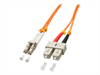 LINDY Fiber Optic Cable, OM2, LC-SC , 5m , orange