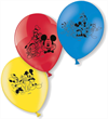 NEUTRAL Ballons Micky Maus 6 Stk.