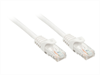 LINDY Basic Cat.6 U/UTP Cable, white, 0,3m