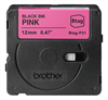 PTOUCH Band schwarz/pink n.laminiert