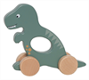 JABADABAD Dino aus Holz mit Rädern