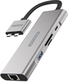 SITECOM USB-C MPA for Apple 2xHDMI,LAN