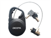 DICOTA Security Cable T-Lock, Retractable,