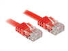 LINDY Patch Cable, Cat6, UTP, RJ45-RJ45, 1m, red,