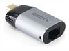 DICOTA USB-C to Ethernet Mini Adapter, with PD