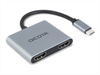 DICOTA USB-C Portable 4-in-1 Docking Station, 4K,