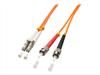 LINDY Fiber Optic Cable, OM2, LC-ST, 15m, orange ,