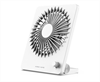 DELTACO USB Fan, Rechargable battery