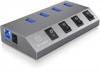 ICY BOX 4 Port Hub & Charger USB 3.0