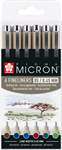 SAKURA Pigma Micron 05 Set 0.45mm