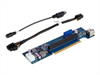 SHUTTLE PCIe riser card, for the 2nd power supply,
