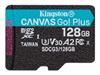 KINGSTON 128GB, microSDXC, Canvas Go Plus, 170R,