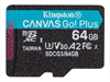 KINGSTON 64GB, microSDXC, Canvas Go Plus, 170R,