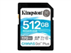 KINGSTON 512GB, SDXC, Canvas Go Plus, 170R, C10,