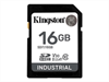 KINGSTON 16GB, SDHC, Industrial, -40C to 85C, C10,