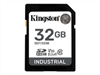 KINGSTON 32GB, SDHC, Industrial, -40C to 85C, C10,